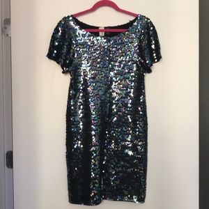 Bird by Juicy Couture all over sequin knit dress